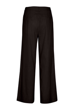ElarahGZ Linen Hw Pants  - Black
