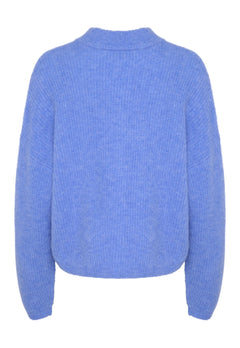 AlphaGZ Short Cardigan - Wedgewood Melange