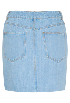 VellaGZ Short Skirt - Light Blue Washed