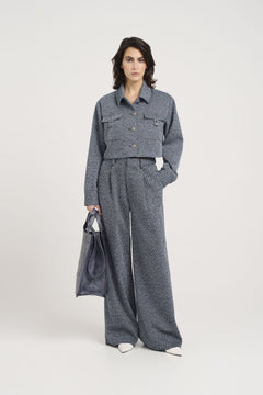 Belmagz Blazer - Blue Twill Structure