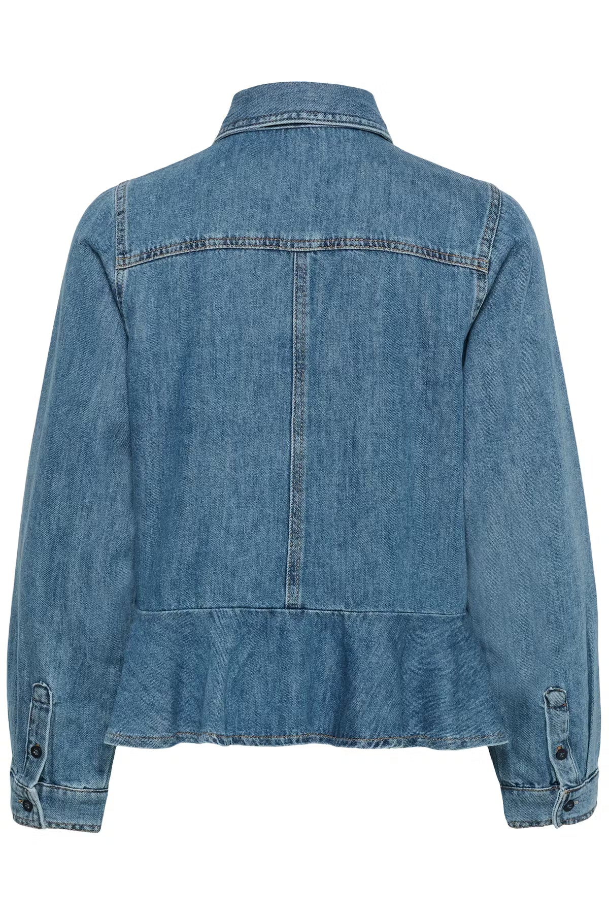 Sophinaiw Shirt - Washed Medium Blue Denim