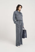 Belmagz Blazer - Blue Twill Structure
