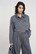 Belmagz Blazer - Blue Twill Structure