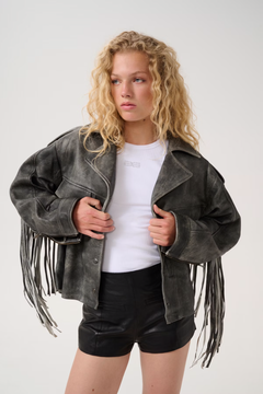 GZjaggy Jacket - Faded Black