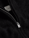 Tine Fluffy Cardigan - Black