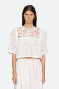 Joah Embroidery T-Shirt - White