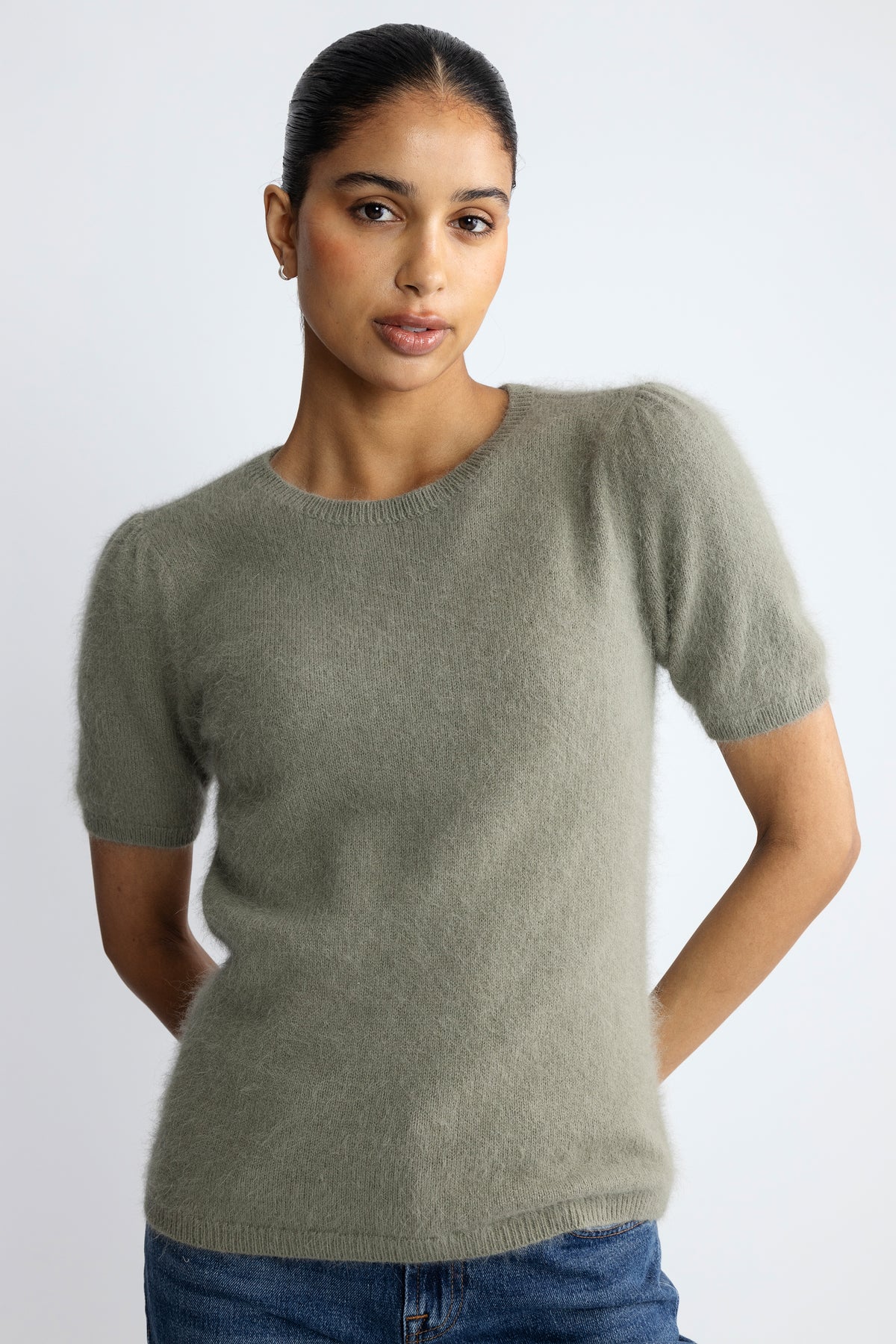 Sarah Pullover - Oliven