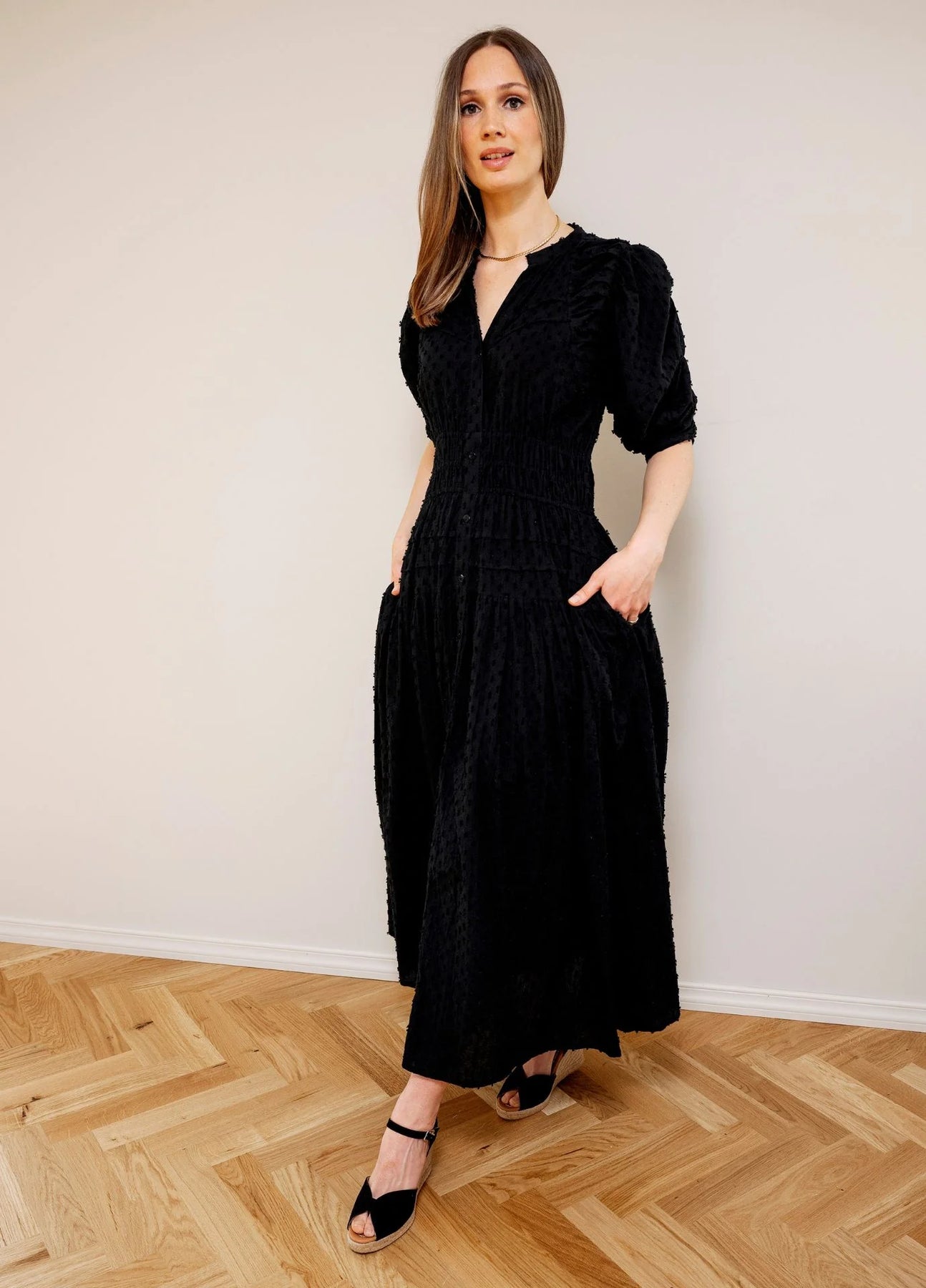 Fabienne Dress - Day Black