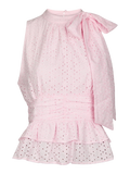 Ansol Emb Top - Light Pink