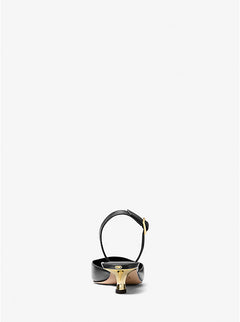 Luna Kitten Sling Pump - Black