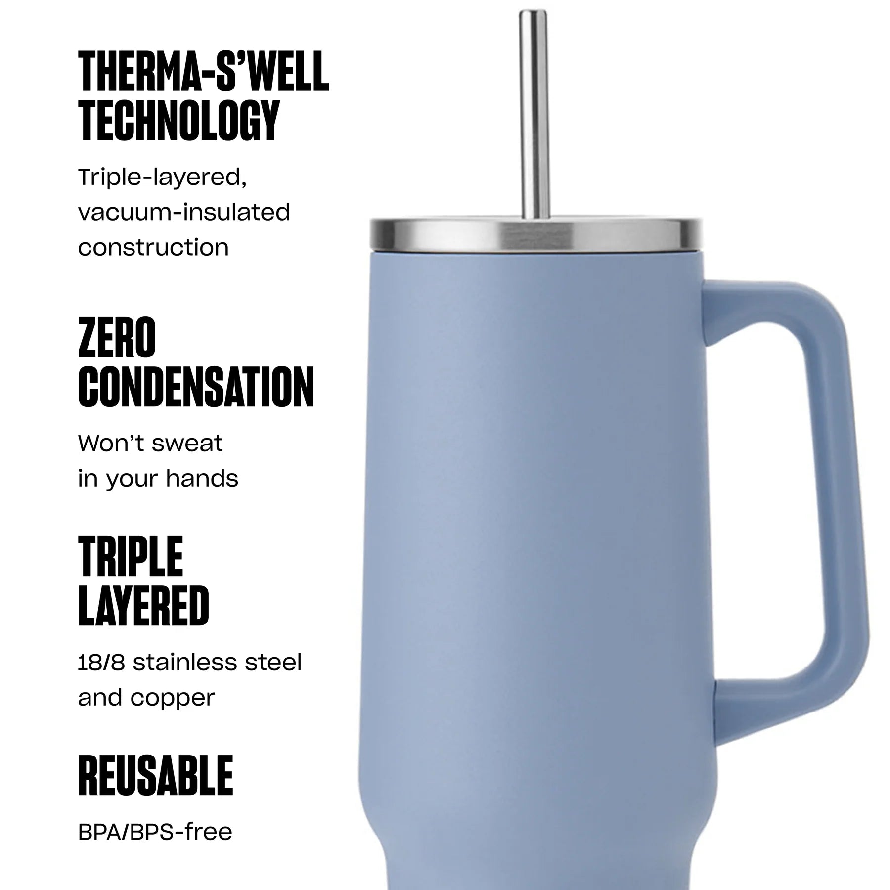 Tumbler XL 1180ml - Powder Blue