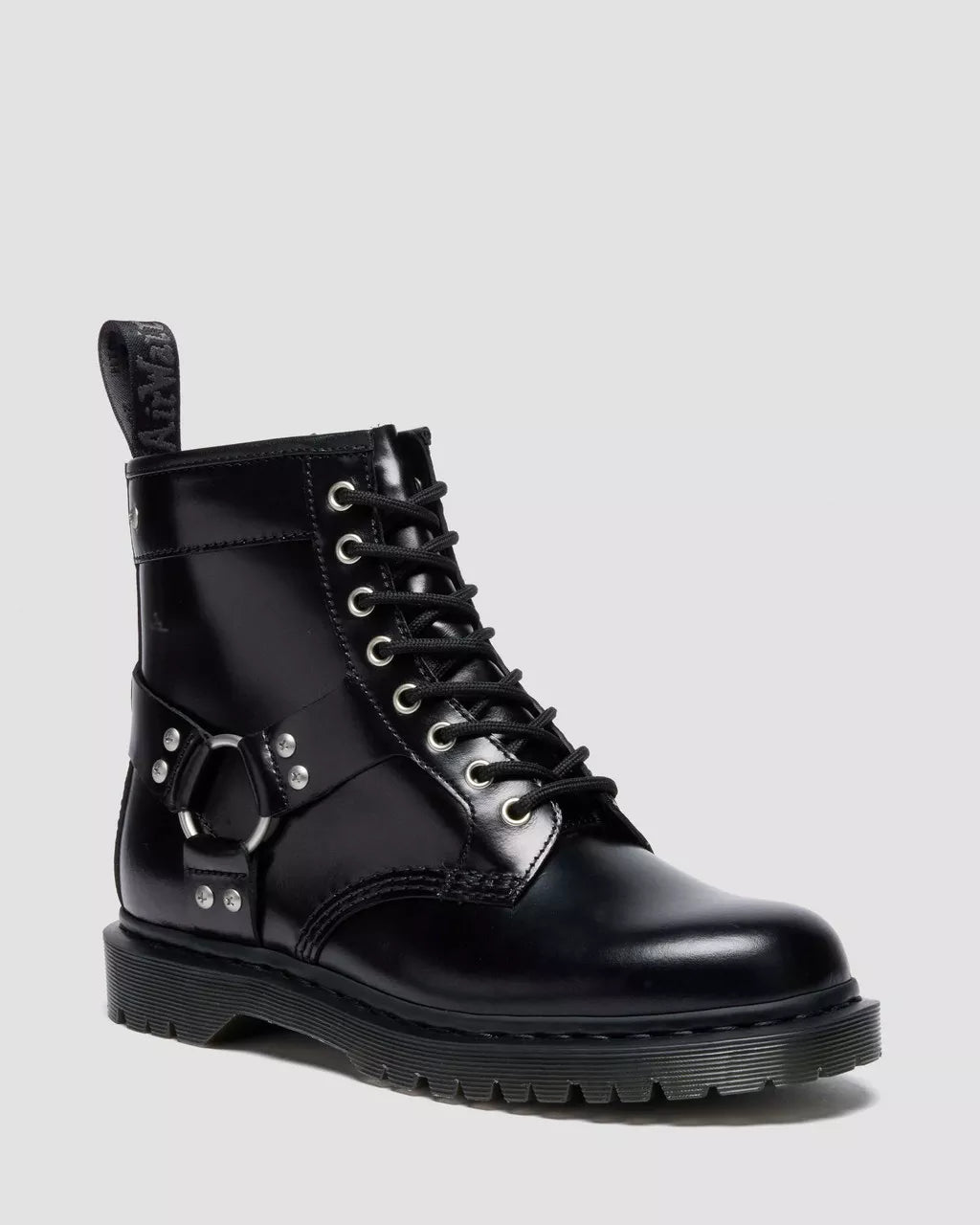 1460 Harness 8 Eye Boot - Black