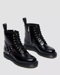 1460 Harness 8 Eye Boot - Black