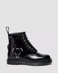 1460 Harness 8 Eye Boot - Black