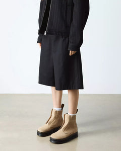 Zebzag Lace Less Laceless Boot - Savannah Tan Eh Suede