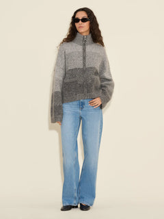 W Wide Jeans - Lt. Blue