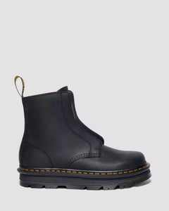 Zebzag Lace Less Laceless Boot - Black Wyoming