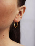 Senorita Hoop 25 - Gold