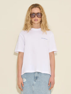 Kjerag Flower Tee - White