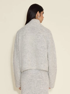 Tine Light Cardigan - Light Grey