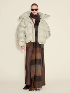 Steilia Short Down Jacket - Lt. Green