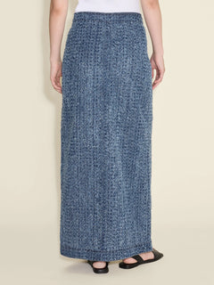 Uma Long Skirt - Blue