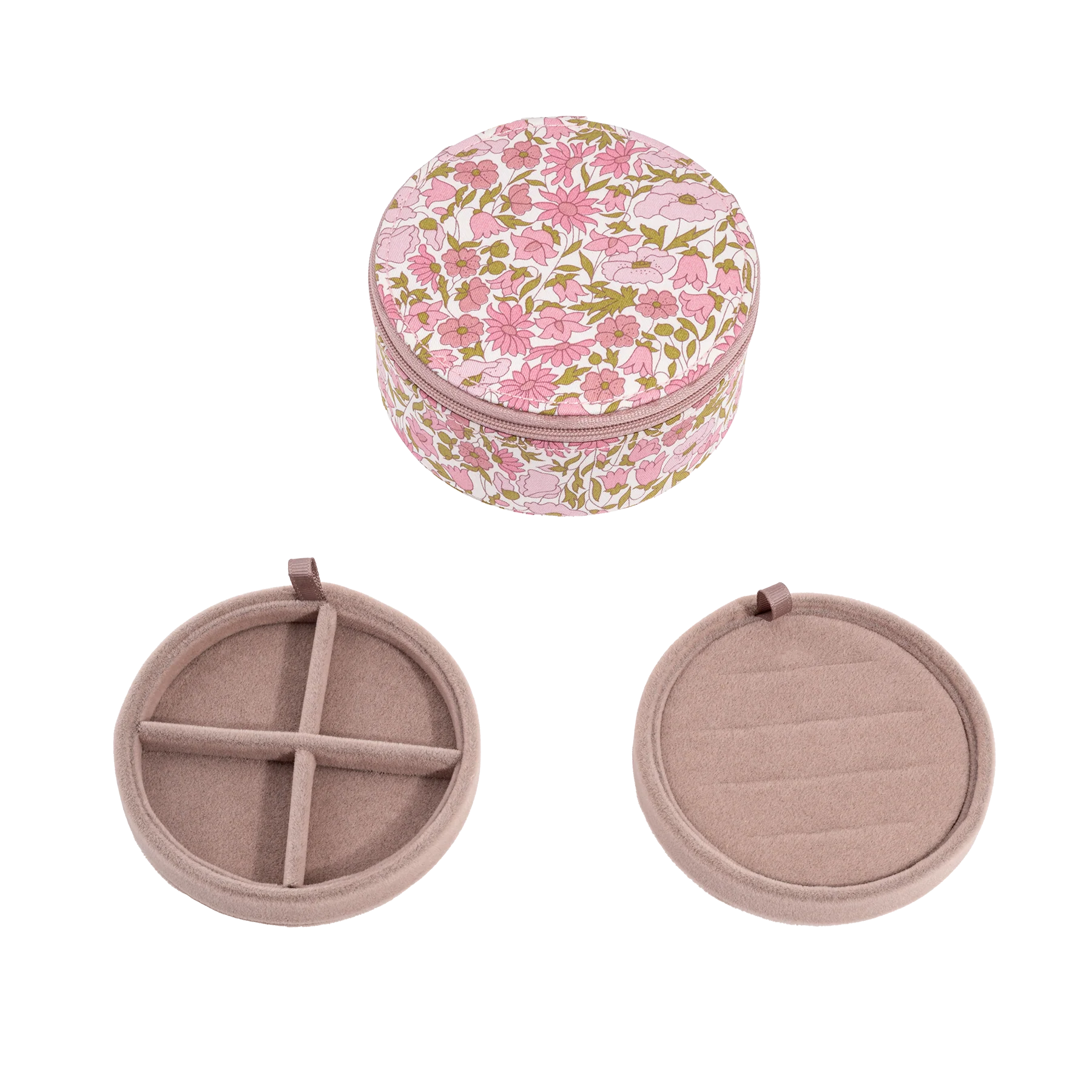 Jewelry Box Round Mw Liberty - Poppy And Daisy