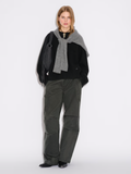 W. Wool Crew - Black