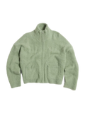Tine Fluffy Cardigan - Green