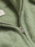 Tine Fluffy Cardigan - Green