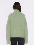 Tine Fluffy Cardigan - Green