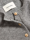 W. Cashmere Cardigan - Dk. Grey