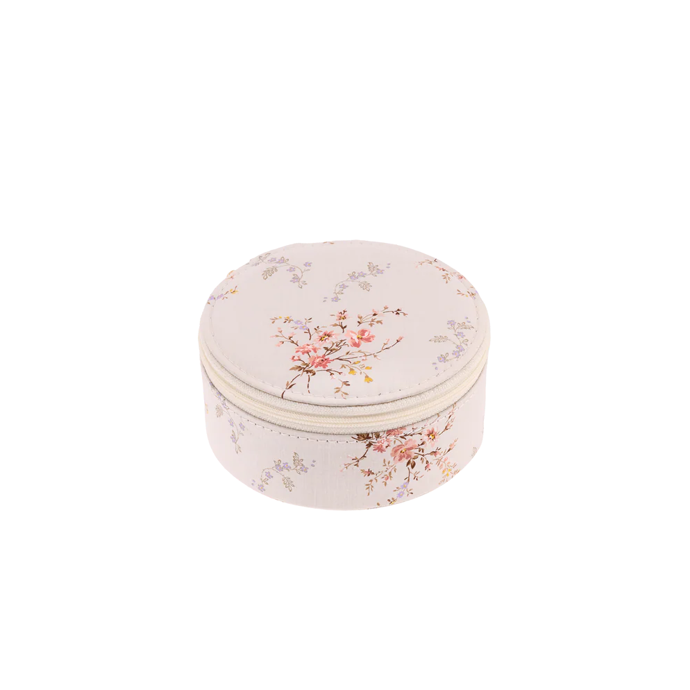 Jewelry Box Round Mw Liberty - Garden Blooms