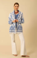 Capri Cardigan Short - Navy