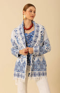 Capri Cardigan Short - Navy