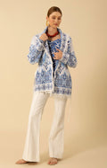 Capri Cardigan Short - Navy