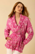 Capri Cardigan Short - Pink
