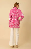 Capri Cardigan Short - Pink