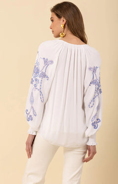 Jemma Blouse - Blue