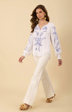 Jemma Blouse - Blue