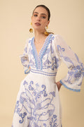 Cassandra Maxi Dress - Blue