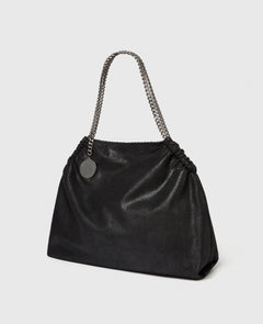 Falabella Drawstring Tote Bag - Black