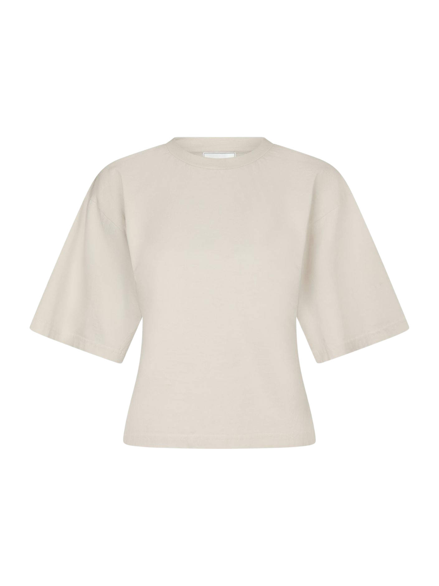 Asha Boxy Tee - Ivory