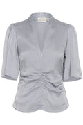 GZbianca Blouse - Grey Blue