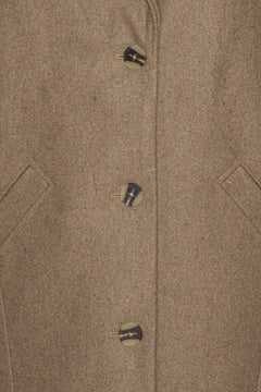 Wool Boxy Jacket - Otter