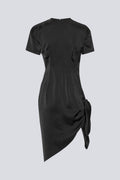 Midi Knot Dress - Black