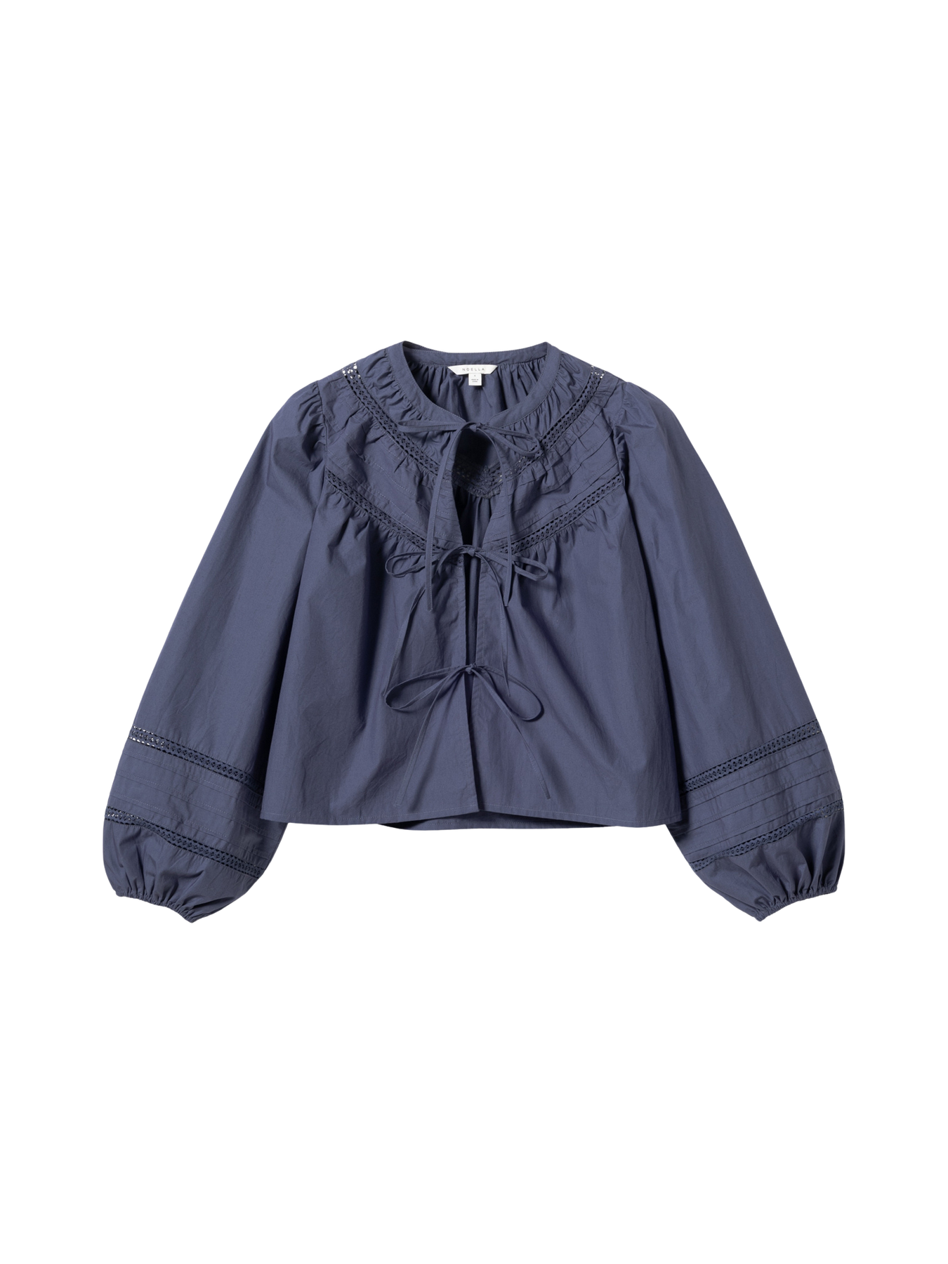 N-Marceline Blouse - Dusty Blue
