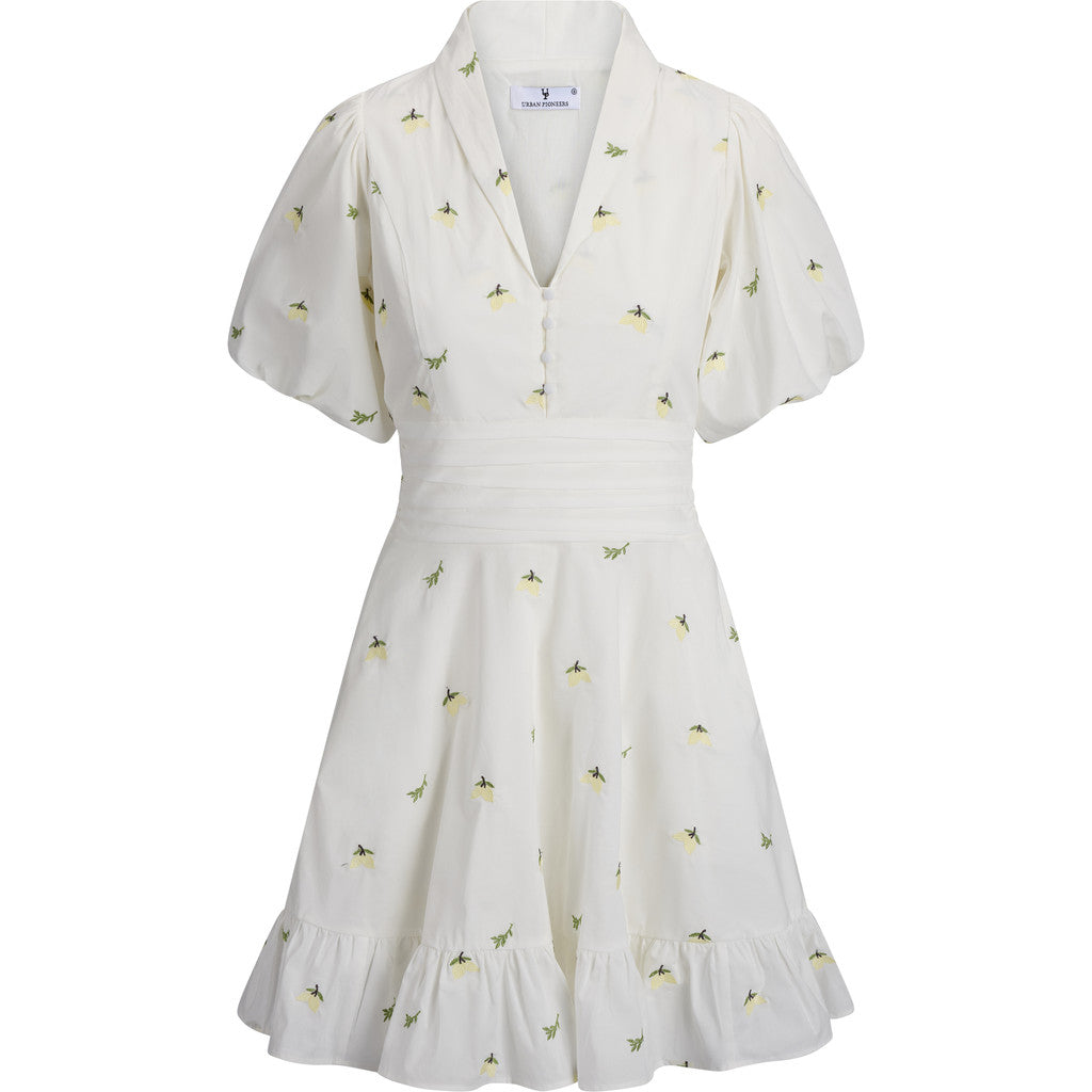 Makayla Dress - Lemon Aop