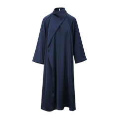 Garbo Dress - Dark Navy