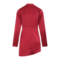 Isabel Dress - Burgundy